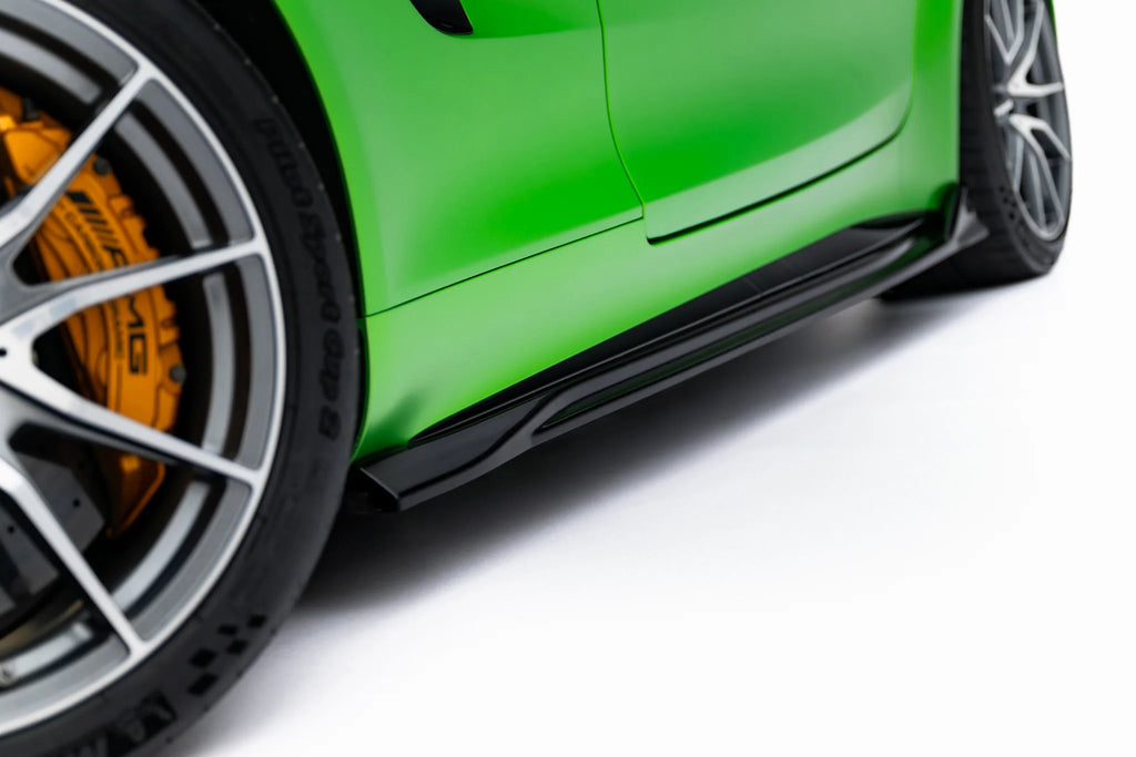 Sideskjørt diffusorer mercedes-amg gt r c190 ansiktsløftning