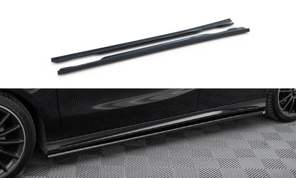 Side skirts diffusers mercedes-benz a amg-line w176 facelif