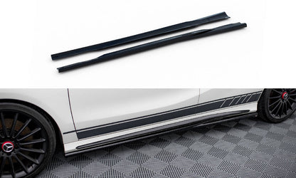 Side skirts diffusers mercedes-benz a45 amg w176