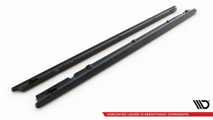 Side skirts diffusers mercedes-benz c coupe amg-line c205 facelift