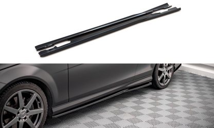 Side skirts diffusers mercedes-benz c coupe / sedan / estate  amg-line c204 / w204 facelift / s204 facelift