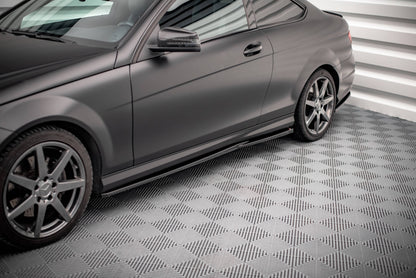 Side skirts diffusers mercedes-benz c coupe / sedan / estate  amg-line c204 / w204 facelift / s204 facelift
