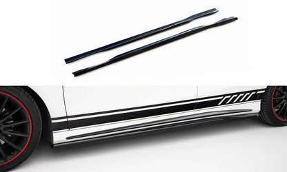 Side skirts diffusers mercedes-benz cla amg-line c117