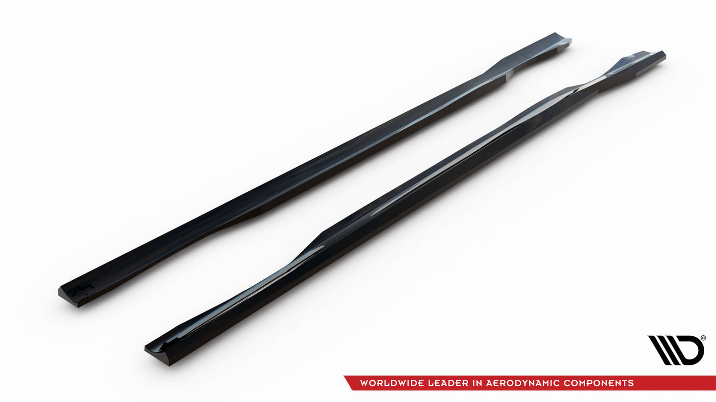 Side skirts diffusers mercedes-benz cla amg-line c117