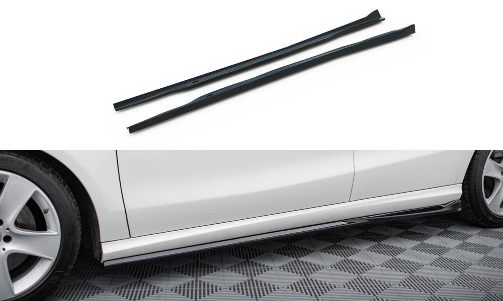 Side skirts diffusers mercedes-benz cla c117 facelift