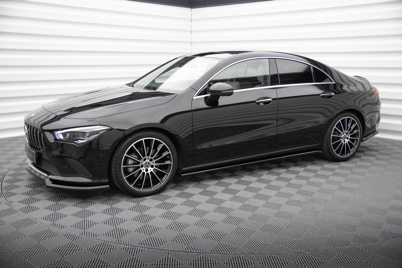 Side skirts diffusers mercedes-benz cla c118