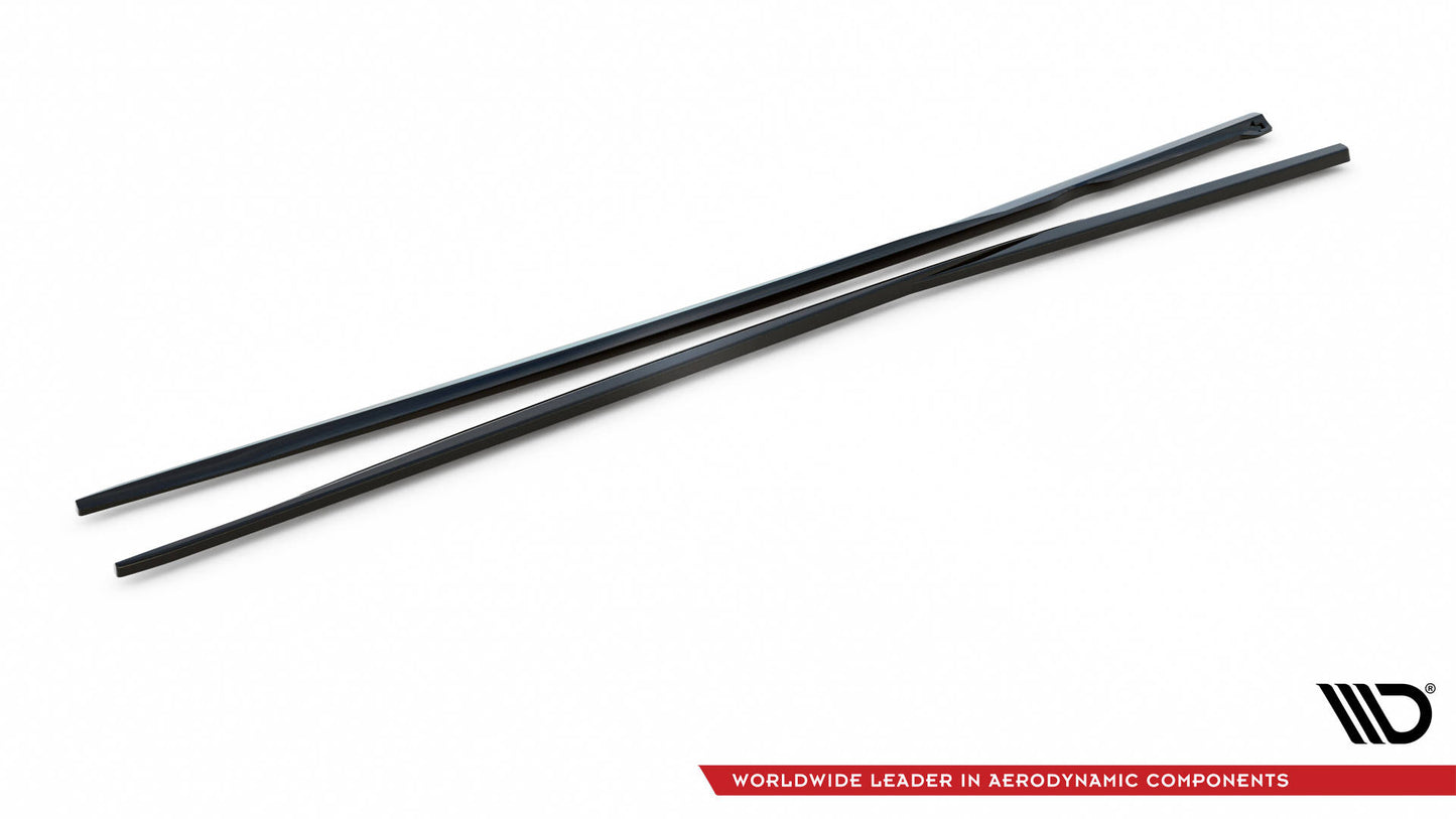 Side skirts diffusers mercedes-benz clk w209