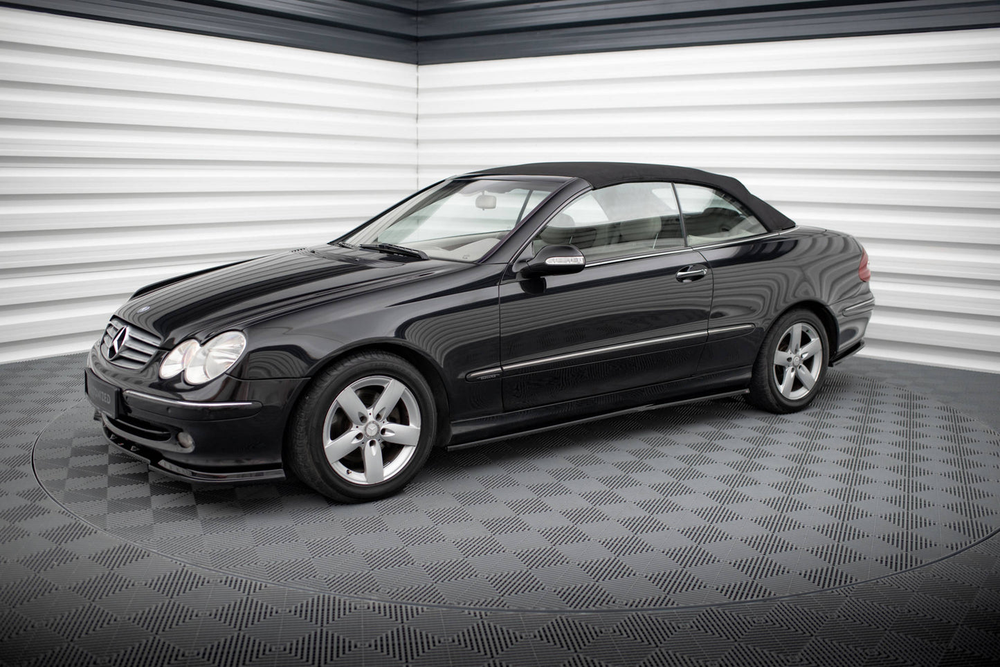 Side skirts diffusers mercedes-benz clk w209