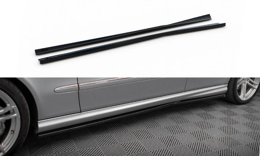 Side skirts diffusers mercedes-benz e 55 amg w211