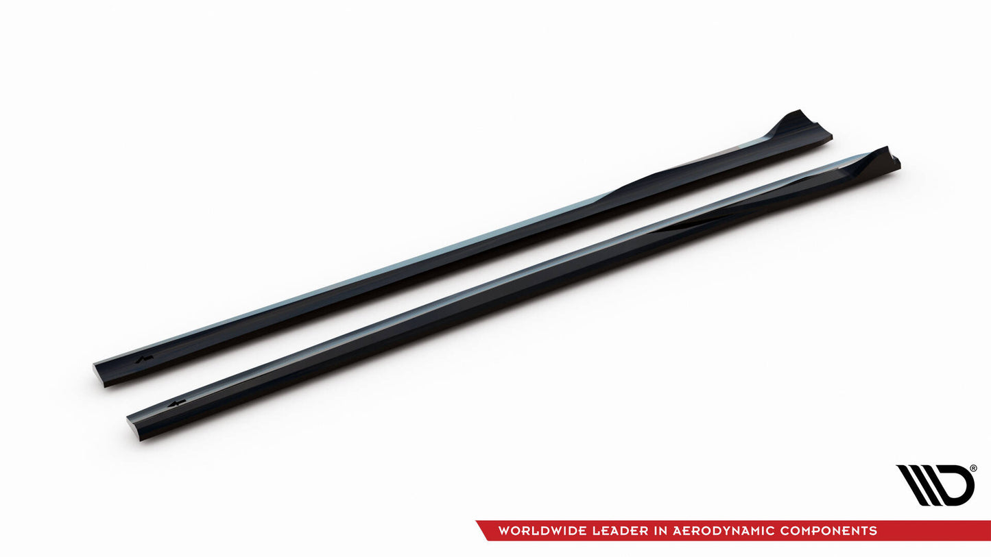 Side skirts diffusers mercedes-benz e amg-line w214