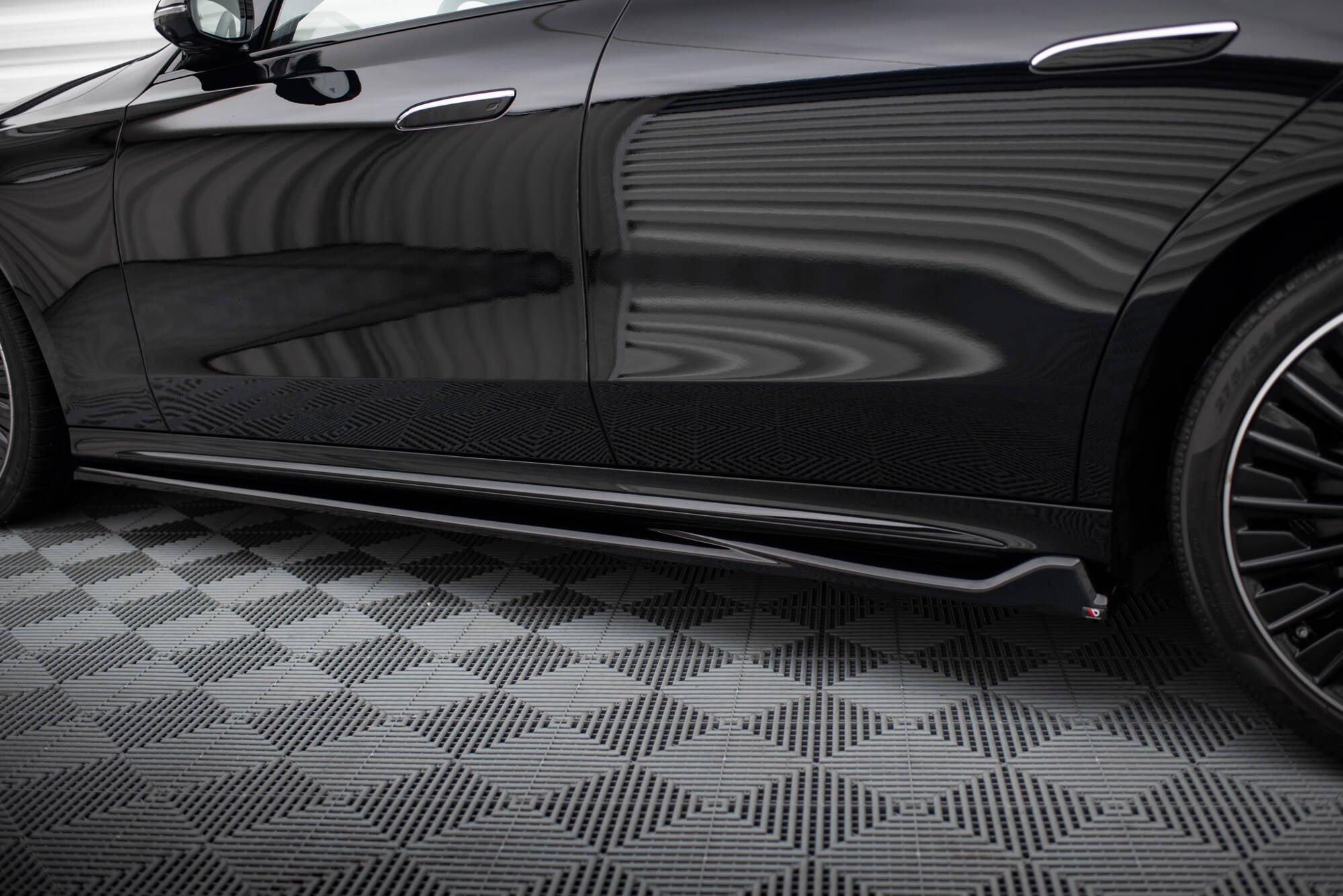 Side skirts diffusers mercedes-benz e amg-line w214