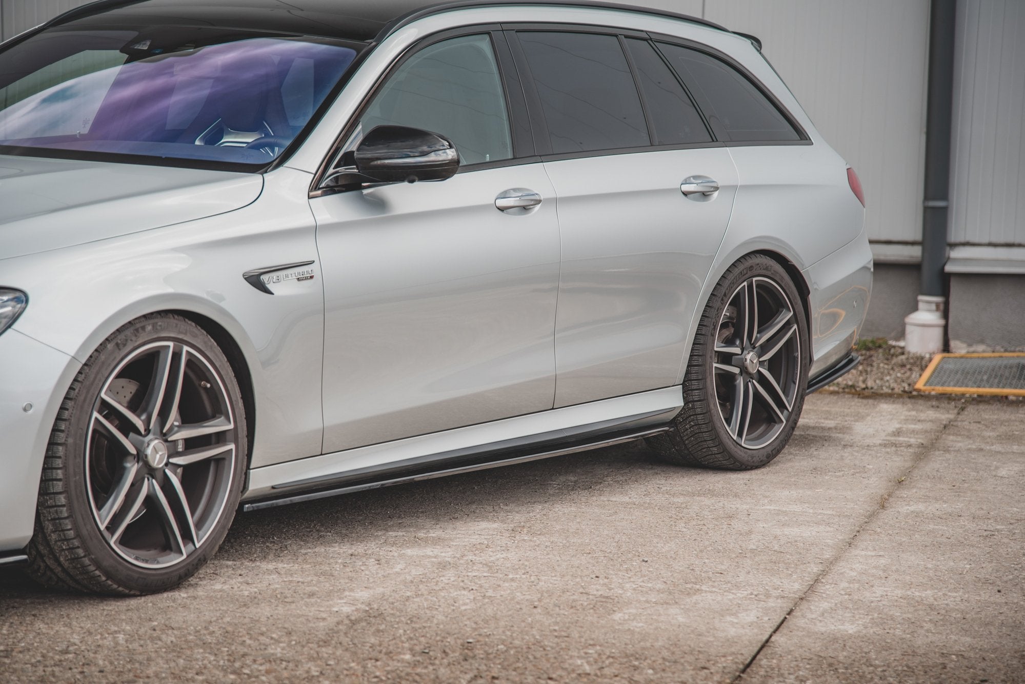 Side skirts diffusers mercedes-benz e63 amg estate/sedan s213/w213