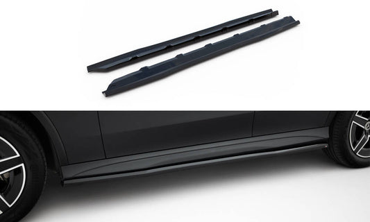Side skirts diffusers mercedes-benz glc coupe amg-line c254