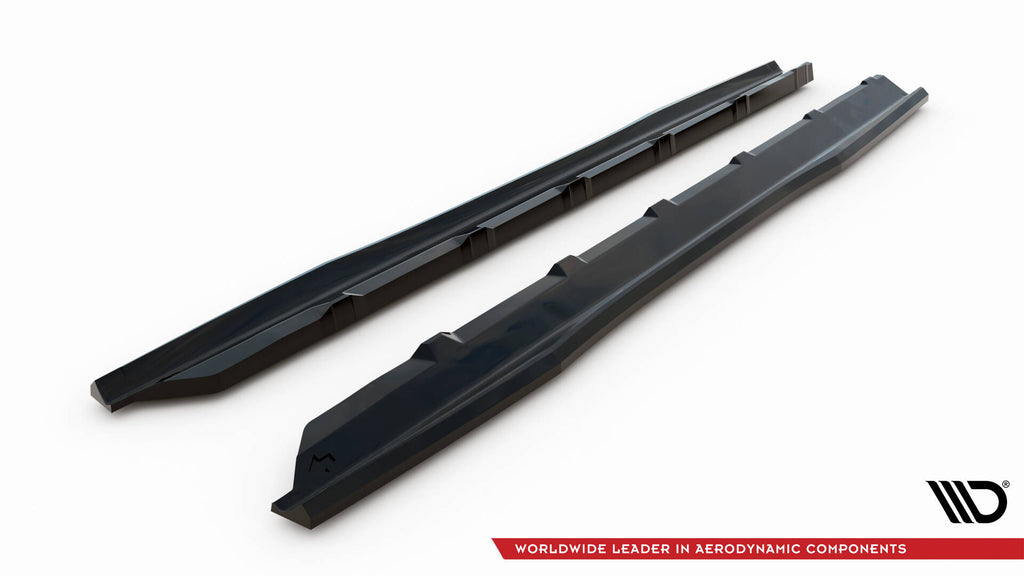 Side skirts diffusers mercedes-benz glc coupe amg-line c254