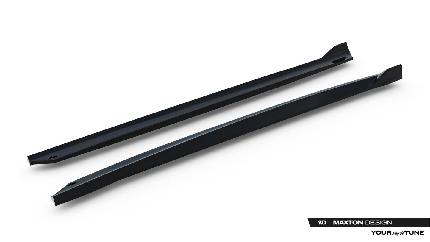 Side skirts diffusers mercedes-benz glc coupe c254