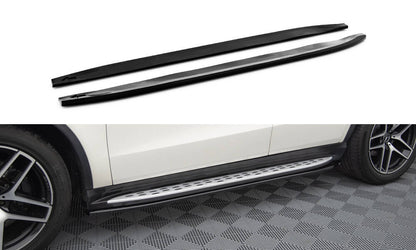 Side skirts diffusers mercedes-benz gle coupe 43 amg / amg-line c292