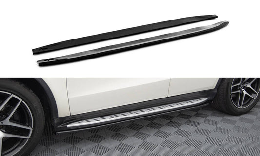 Side skirts diffusers mercedes-benz gle coupe 43 amg / amg-line c292
