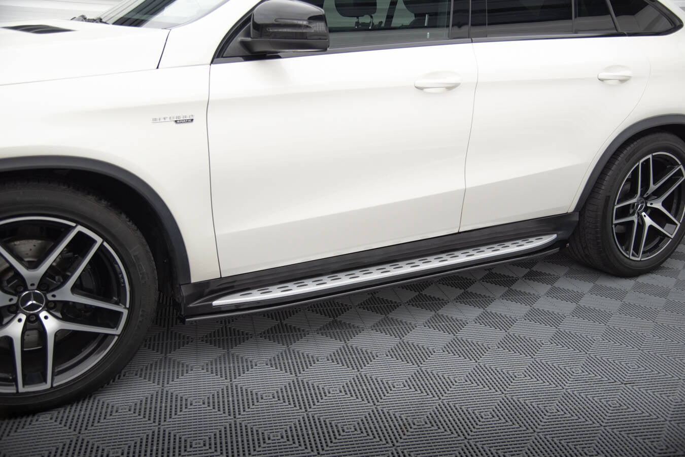 Side skirts diffusers mercedes-benz gle coupe 43 amg / amg-line c292
