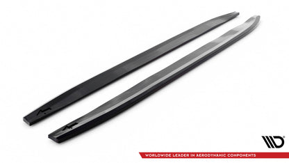 Side skirts diffusers mercedes-benz gle coupe 43 amg / amg-line c292