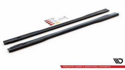 Side skirts diffusers mercedes-benz gle coupe 63amg c292