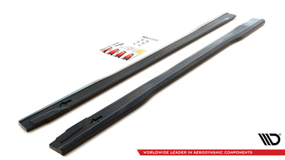 Side skirts diffusers mercedes-benz gle coupe 63amg c292