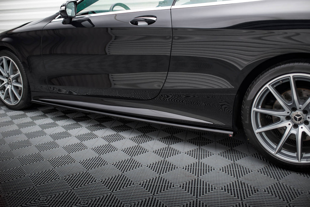 Side skirts diffusers mercedes-benz s coupe amg-line c217 facelift