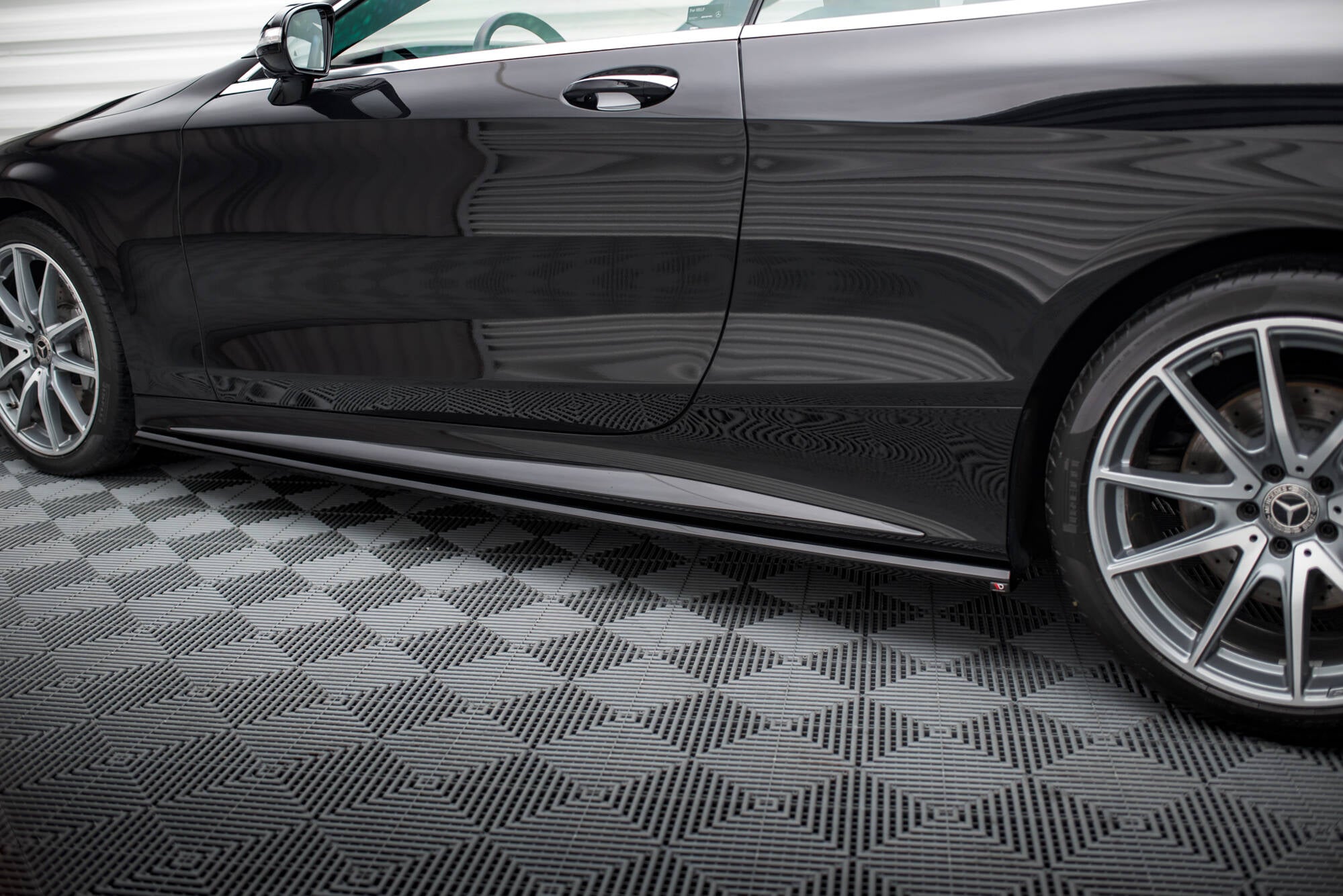 Side skirts diffusers mercedes-benz s coupe amg-line c217 facelift