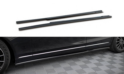 Side skirts diffusers mercedes-benz s w222