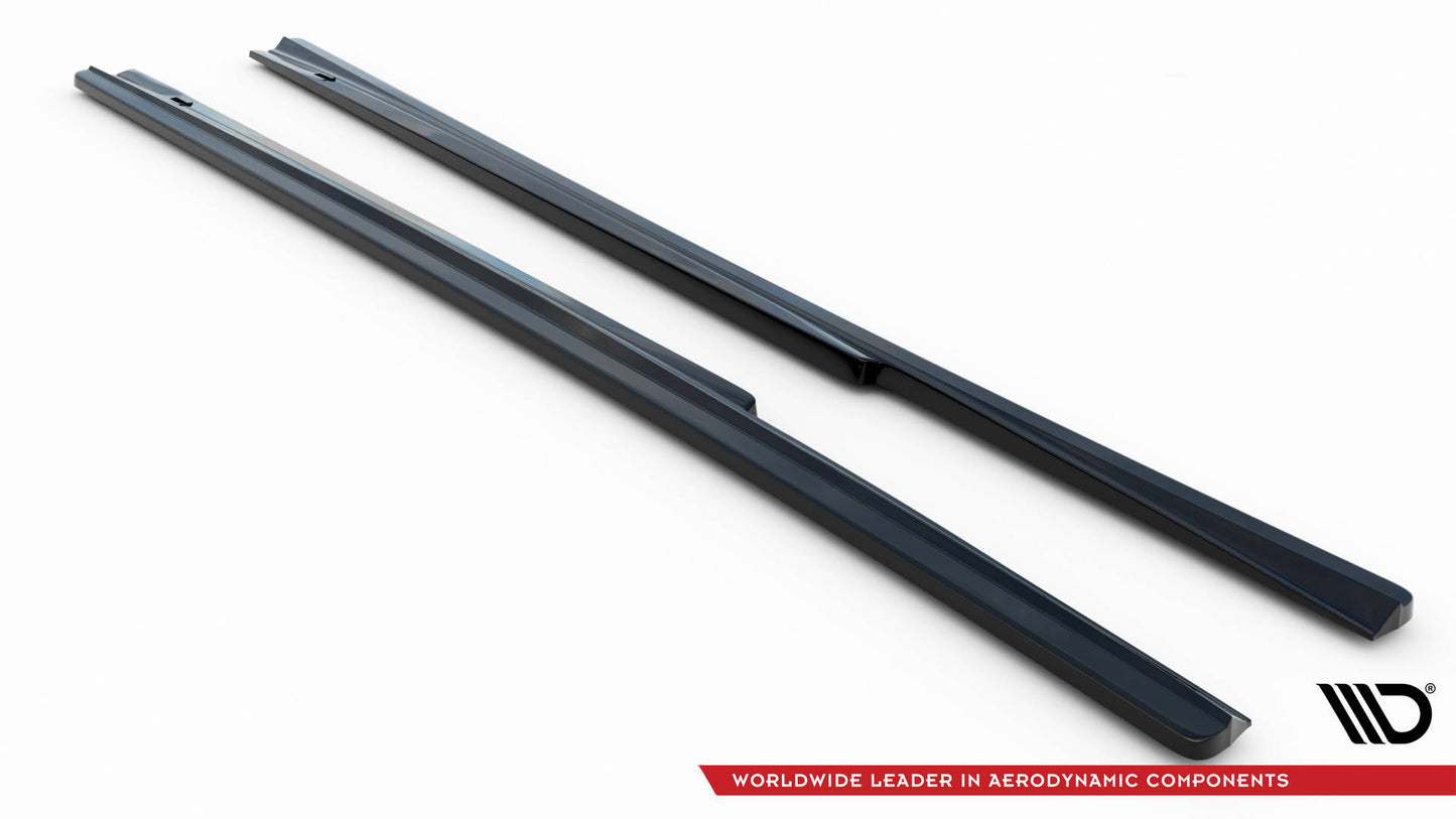 Side skirts diffusers mercedes-benz s w222