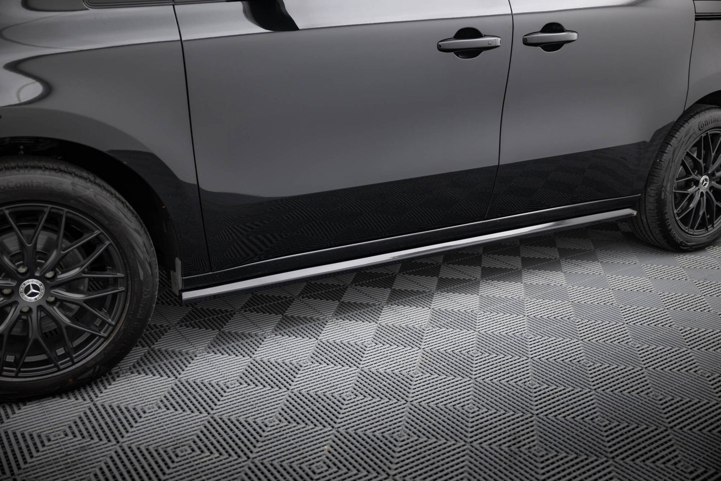 Side skirts diffusers mercedes-benz t w420