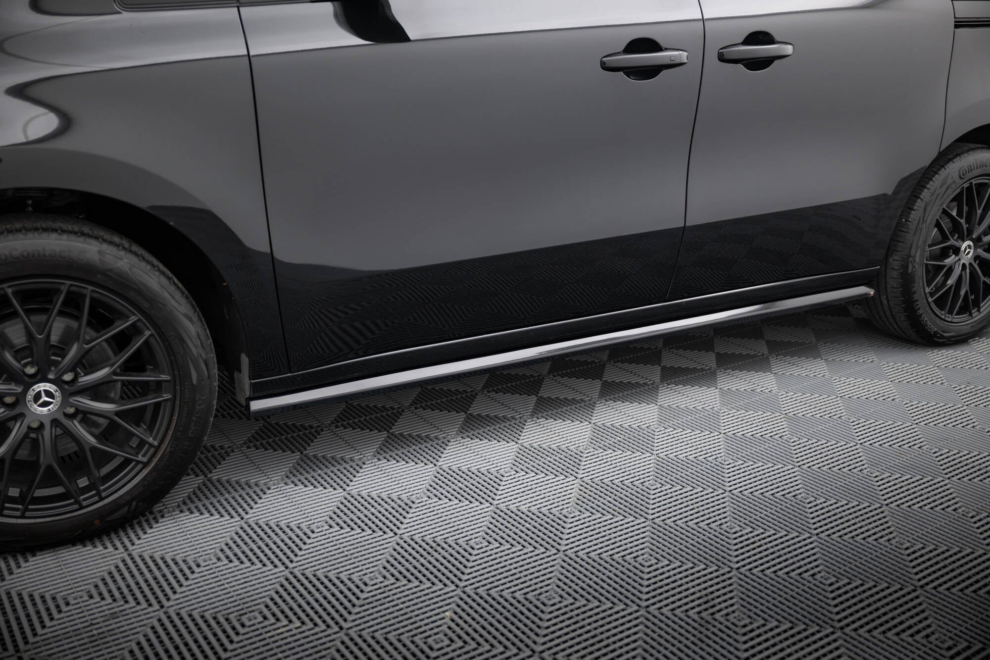 Side skirts diffusers mercedes-benz t w420