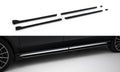 Side skirts diffusers mercedes-benz v-class long amg-line w447 facelift 2