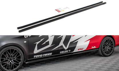 Side nederdele diffusorer Mercedes-Benz Vito Extra Long W447 Facelift / V Extra Long W447 Facelift