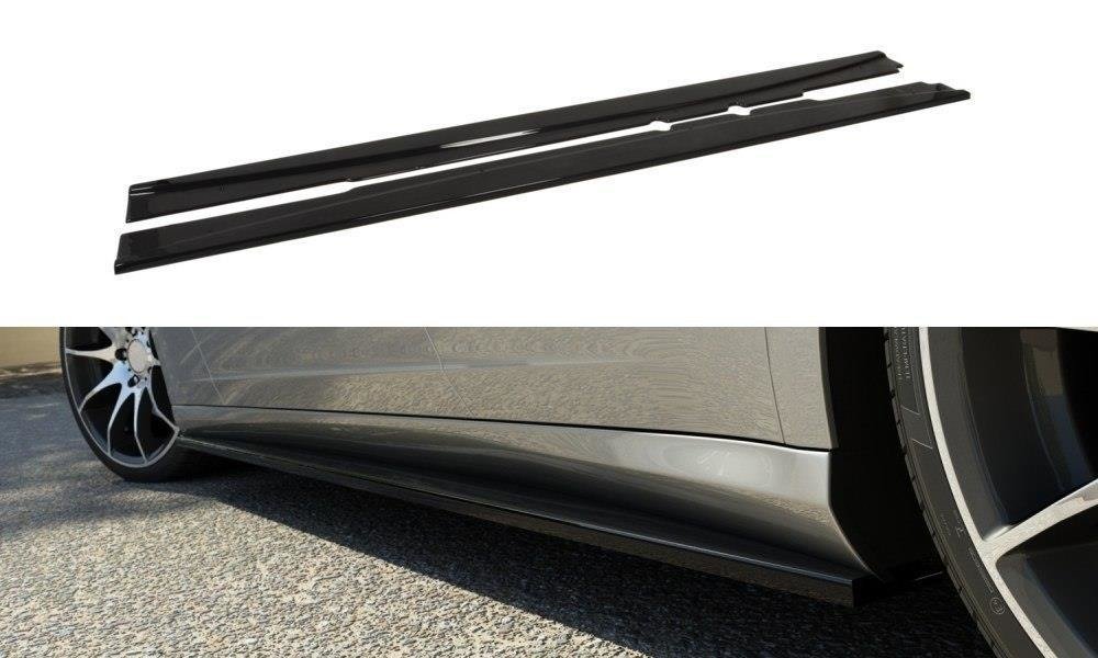 Side skirts diffusers mercedes c219