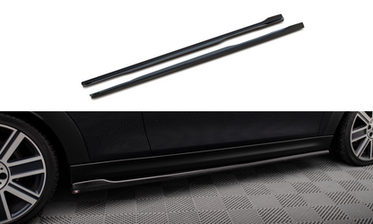 Side skirts diffusers mini cooper s f56 facelift