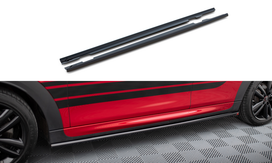 Side skirts diffusers mini cooper s john cooper works f55 facelift