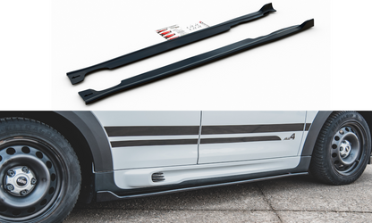 Side skirts diffusers mini countryman mk1 jcw