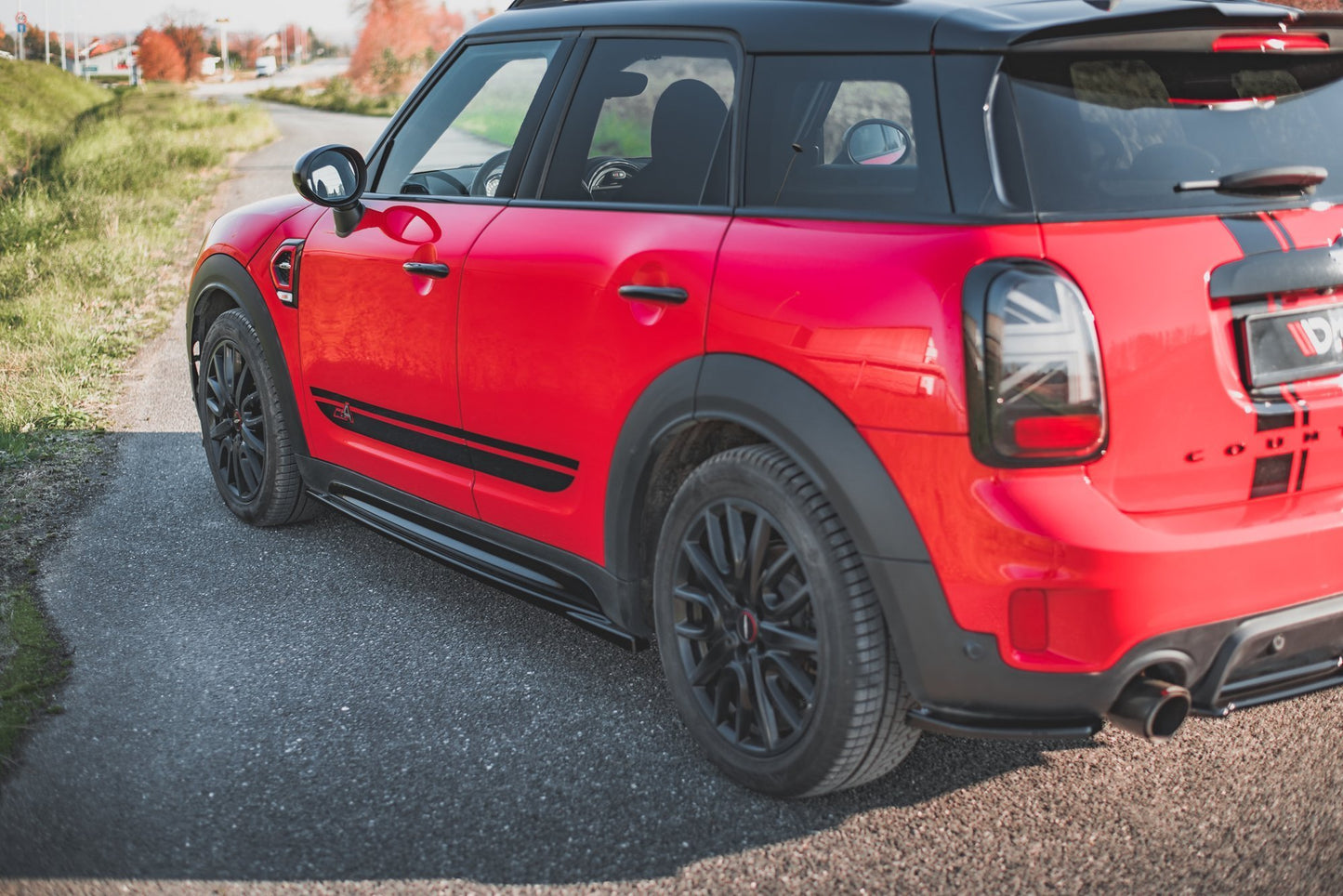 Side skirts diffusers mini countryman mk2 f60 jcw