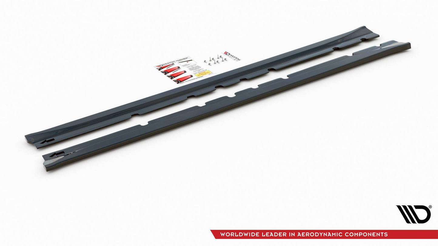 Side skirts diffusers mitsubishi lancer mk8