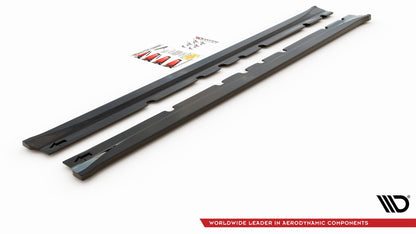 Side skirts diffusers mitsubishi lancer mk8