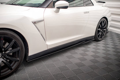 Side skirts diffusers nissan gtr r35 facelift