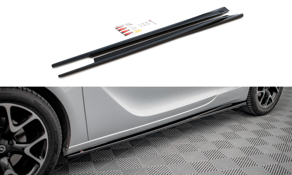 Side skirts diffusers opel astra gtc opc-line j