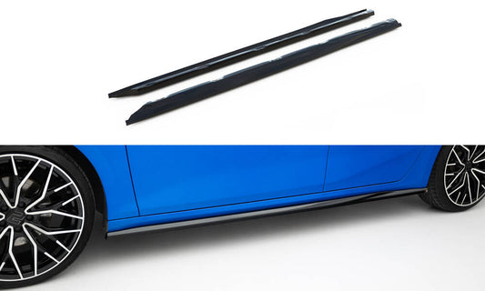 Side skirts diffusers opel astra sports tourer l (mk5)