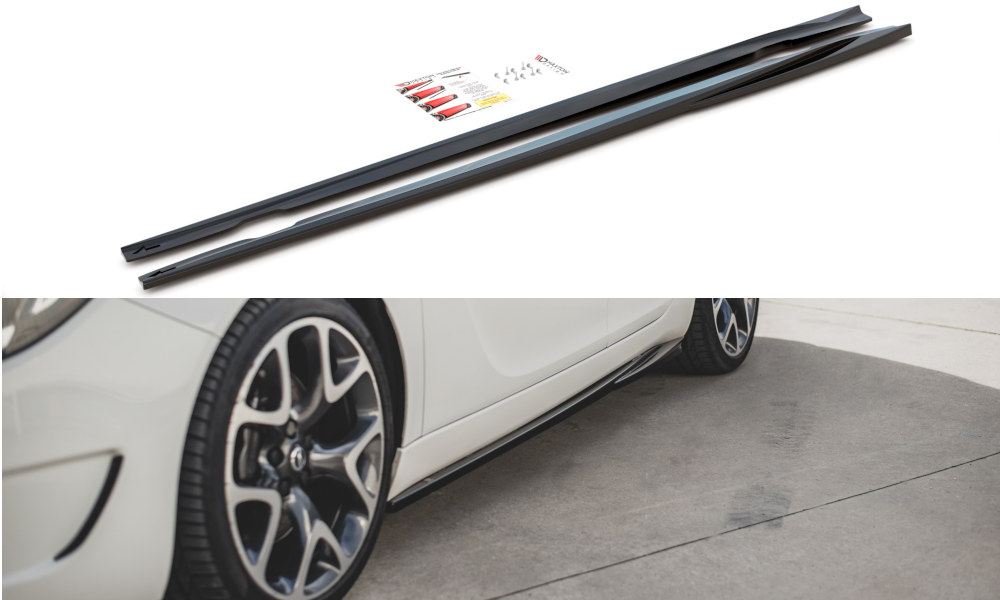 Side skirts diffusers opel insignia mk. 1 opc