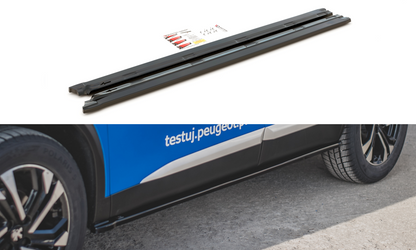 Side skirts diffusers peugeot 2008 mk2