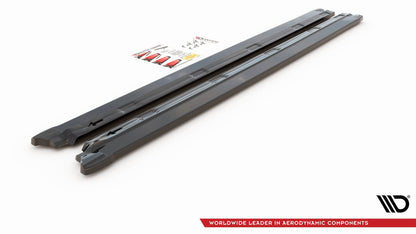 Side skirts diffusers peugeot 2008 mk2