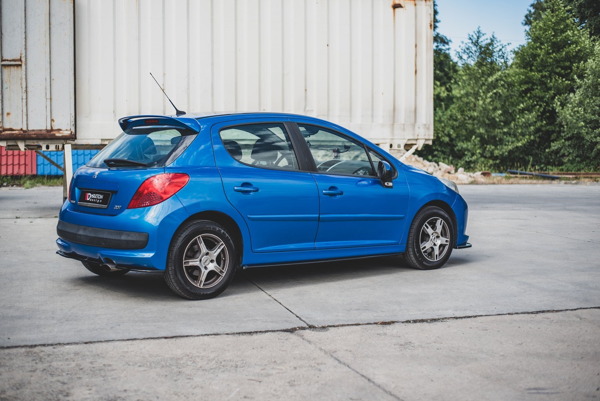 Sivuhameet hajottimet Peugeot 207 Sport