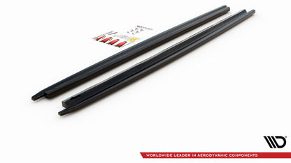 Side skirts diffusers peugeot 207 sport