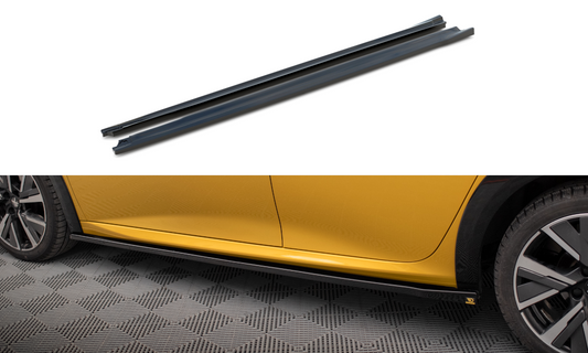 Side skirts diffusers peugeot 208 gt mk2