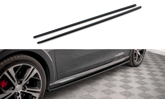 Side skirts diffusers peugeot 208 gti mk1
